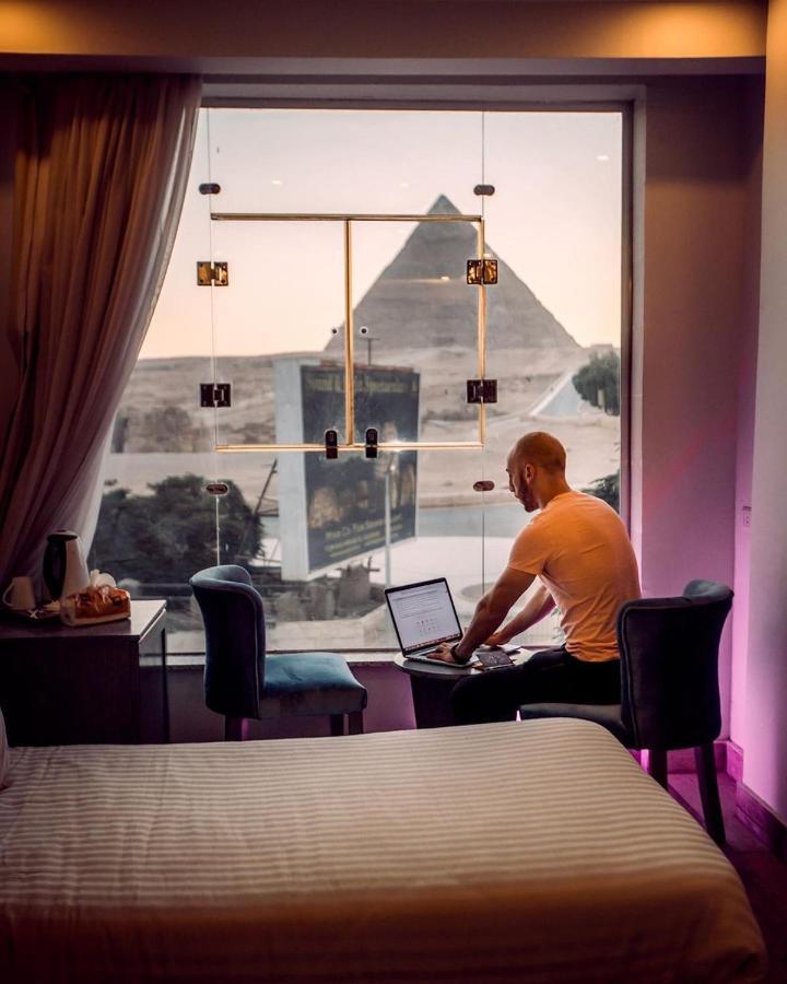 Cleopatra Pyramids View Hotel Kafret el-Gabal Buitenkant foto